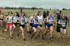 Senior women, 2018 Northern Cross Country Champs., Harewood House, Leeds. Photo: David T. Hewitson/Sports for All Pics